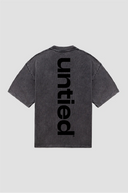 UNTIED® THE ENTRY COLLECTION SS26 VINTAGE BLACK FADEOUT T-SHIRT