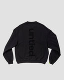 UNTIED® CREWNECK — Black