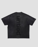UNTIED® T-SHIRT — Black Sun Faded