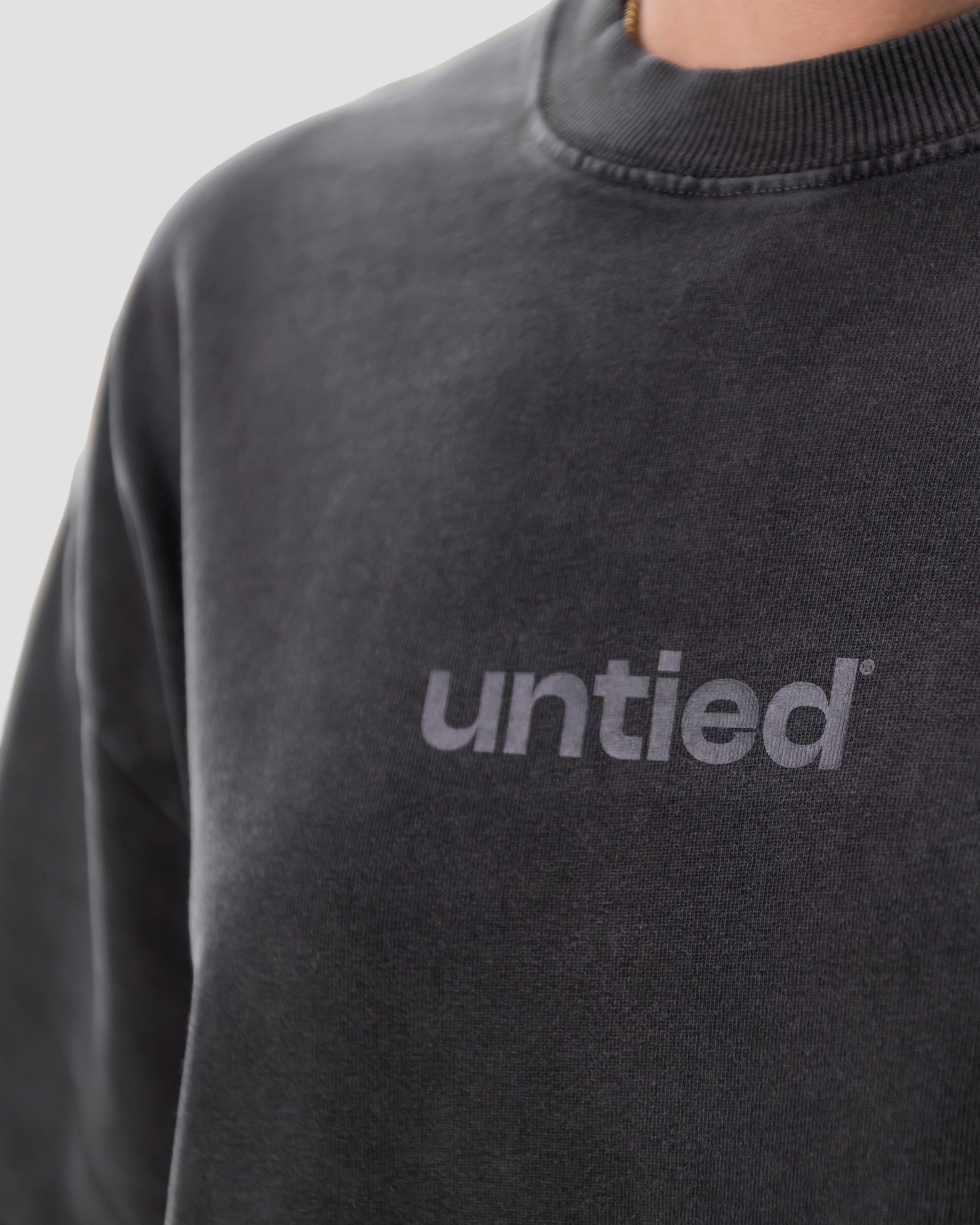 UNTIED® T-SHIRT — Vintage Black
