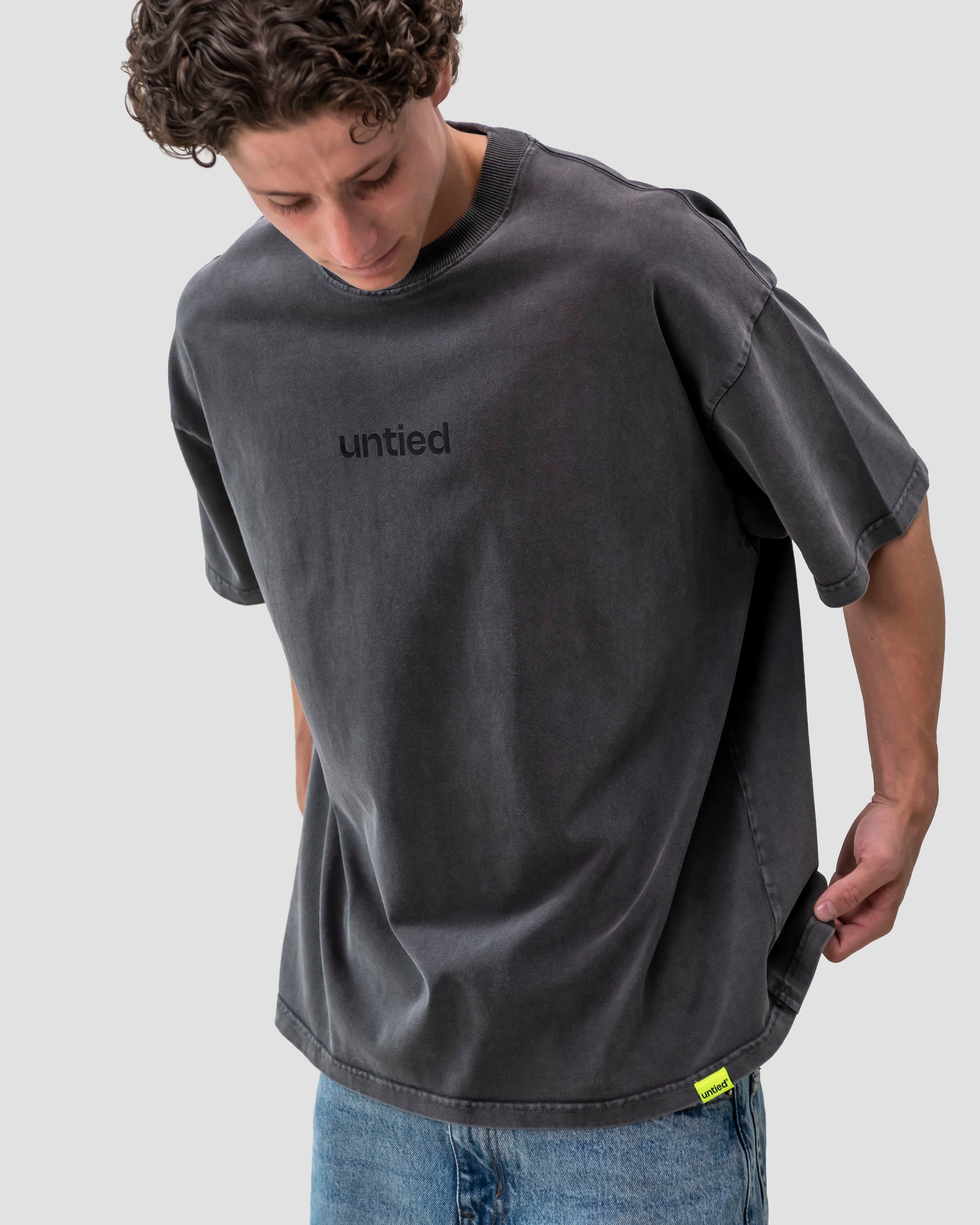 UNTIED® T-SHIRT — Vintage Black