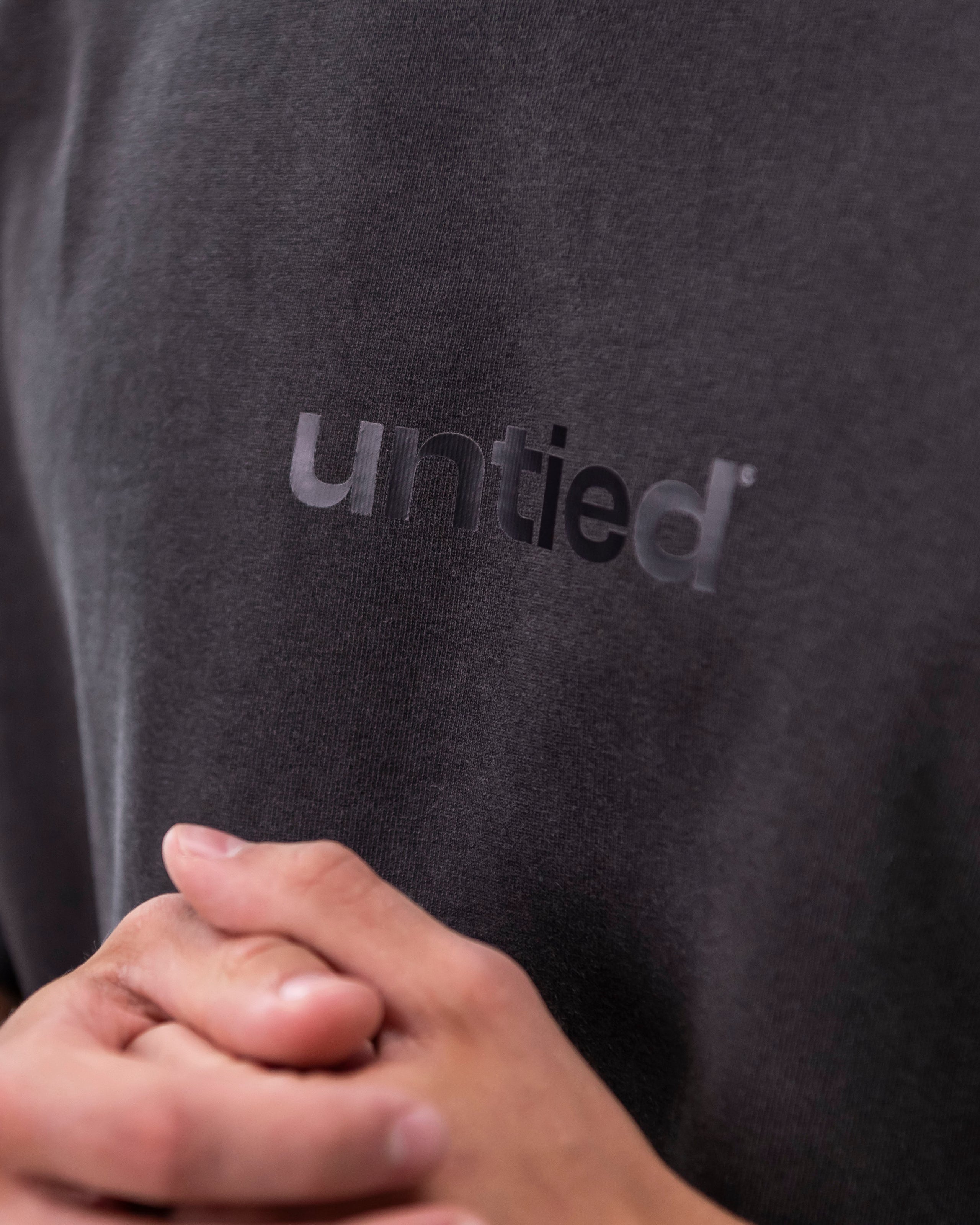 UNTIED® T-SHIRT — Vintage Black