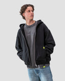 UNTIED® ZIP HOODIE — Black