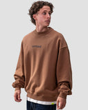 UNTIED® CREWNECK — Brown
