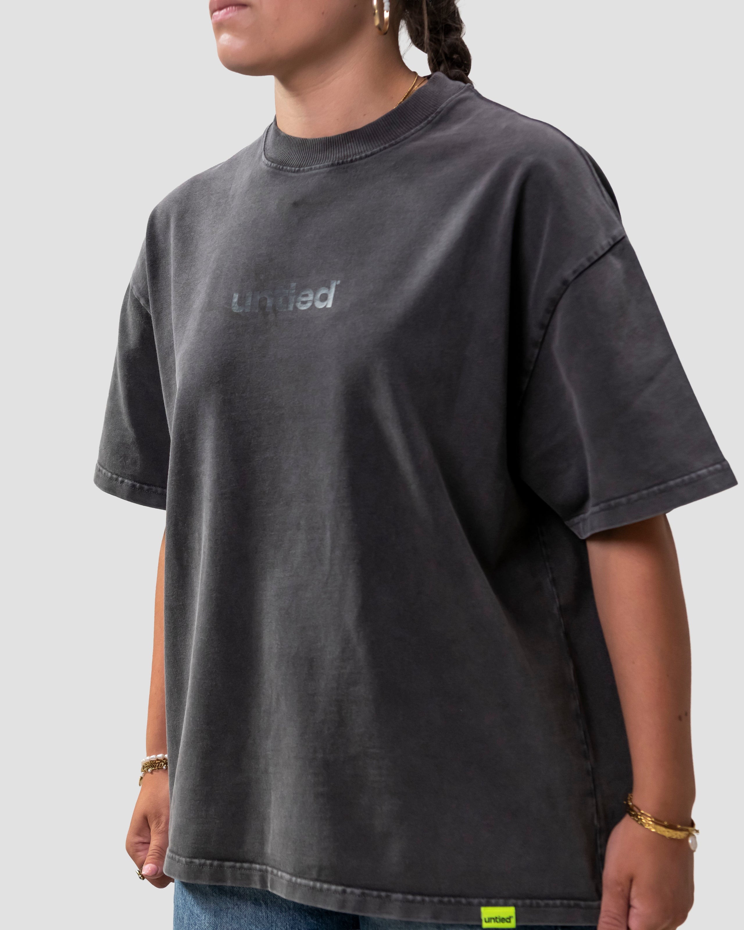 UNTIED® T-SHIRT — Vintage Black