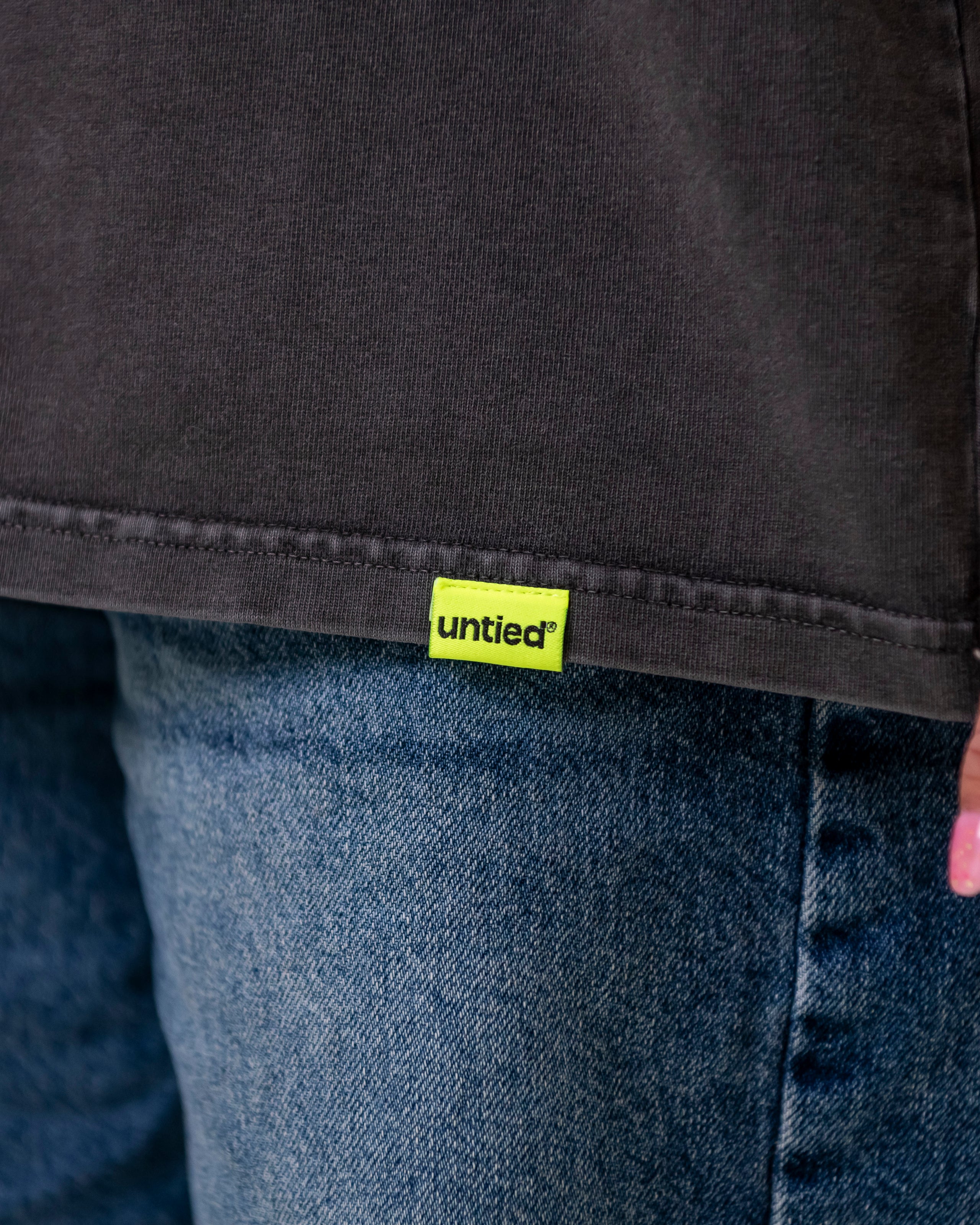 UNTIED® T-SHIRT — Vintage Black