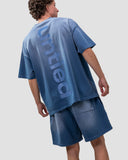 UNTIED® T-SHIRT — Ensign Blue Sun Faded