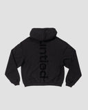 UNTIED® ZIP HOODIE — Black