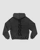 UNTIED® ZIP HOODIE — Vintage Black