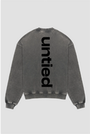 UNTIED® THE ENTRY COLLECTION SS26 VINTAGE BLACK FADEOUT CREWNECK