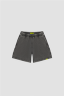 UNTIED® THE ENTRY COLLECTION SS26 VINTAGE BLACK FADEOUT SHORTS