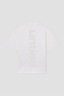 UNTIED® THE ENTRY COLLECTION SS26 WHITE T-SHIRT